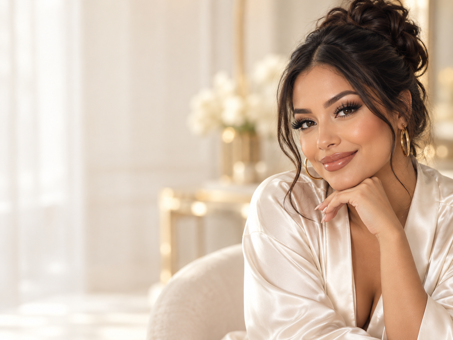 Luxury lash client portrait 2